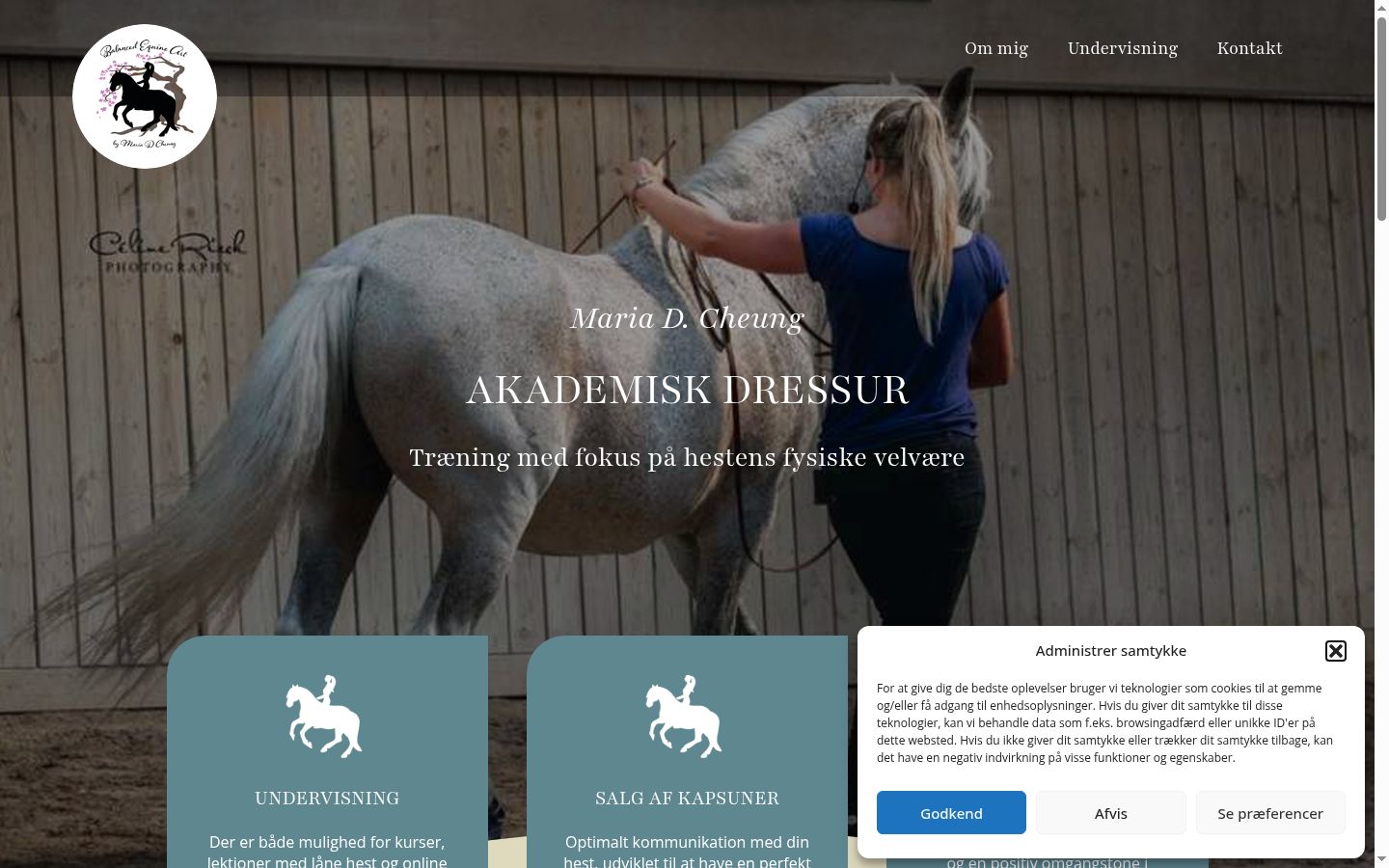 Capture d'écran de la bannière de consentement affichée avant toute interaction