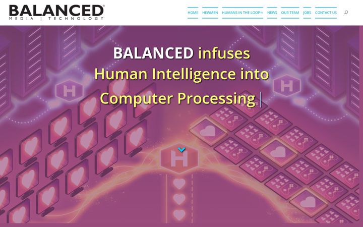 Screenshot of balancedmediatechnology.com