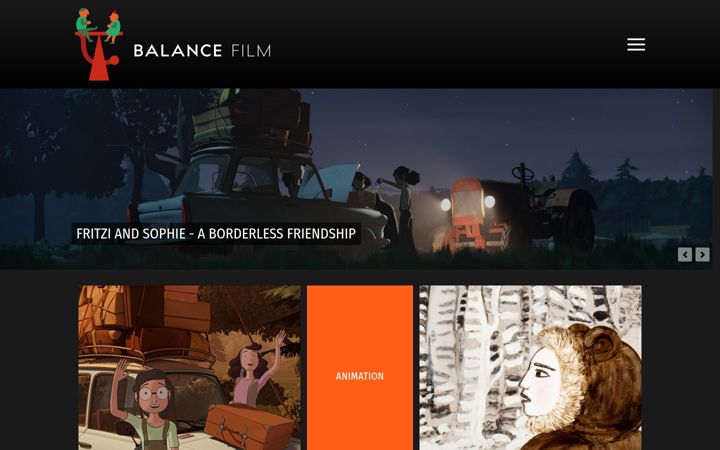 Screenshot stránky balancefilm.de