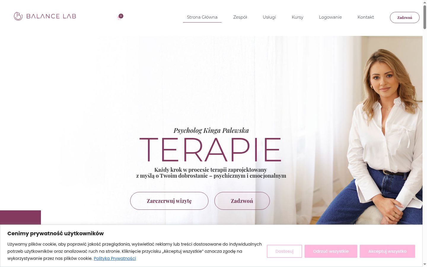 Captura de ecrã do banner de consentimento apresentado antes de qualquer interação