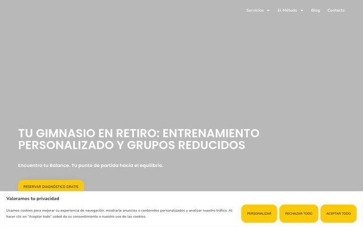 Screenshot of balancetriangle.com