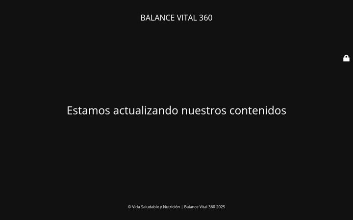 Screenshot of balancevital360.com