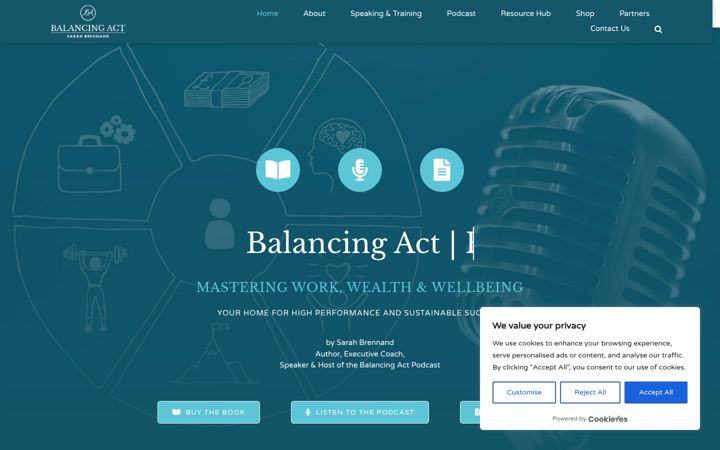 Screenshot ta' balancing-act.co.uk