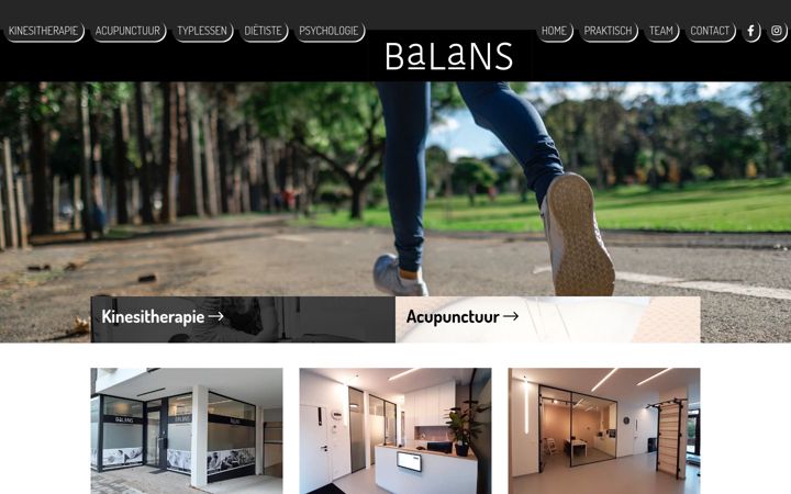 Екранна снимка на balansessen.be