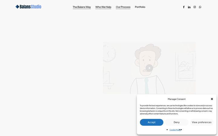 Screenshot of balansstudioanimation.com