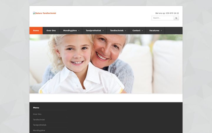 Screenshot of balanstandtechniek.nl
