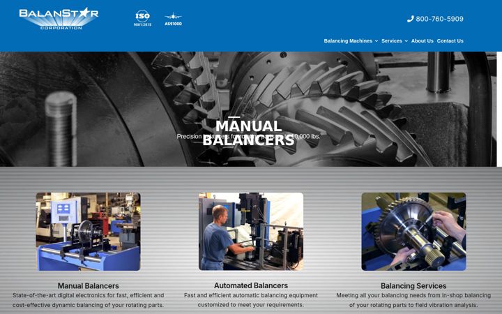 Screenshot of balanstar.com