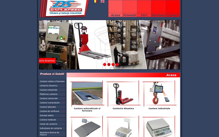 Screenshot of balante.com.ro