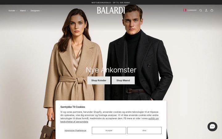 Screenshot of balardi.com