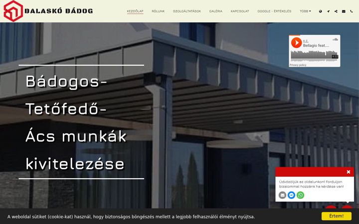 Screenshot of balaskobadog.com