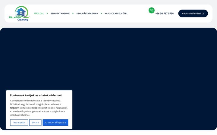 Screenshot of balatoncleaning.hu
