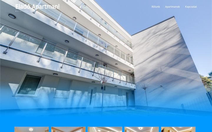 Screenshot of balatonfoldvareviapartman.hu