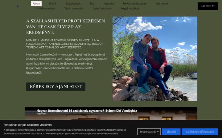Screenshot of balatoniapartmanhost.hu