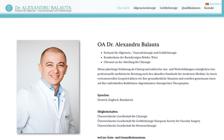 Screenshot of balauta.com