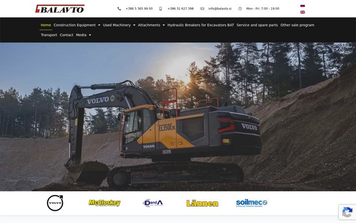Screenshot of balavto.com