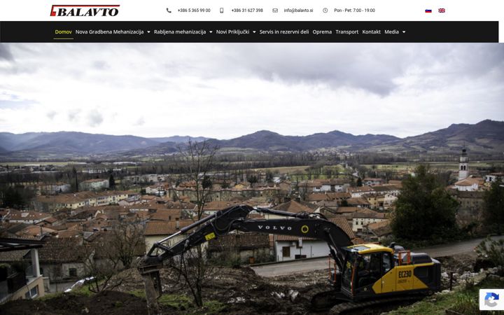 Screenshot of balavto.si