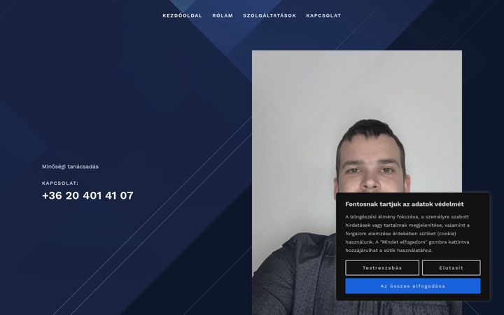 Screenshot of balazstanacsadas.hu