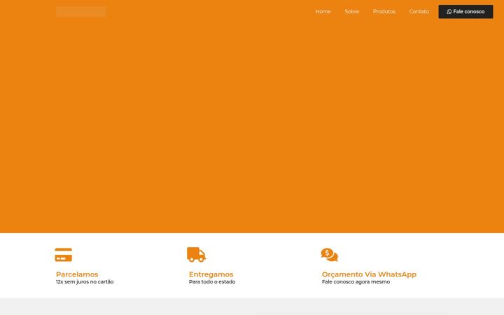 Screenshot of balbinomadeiras.com.br