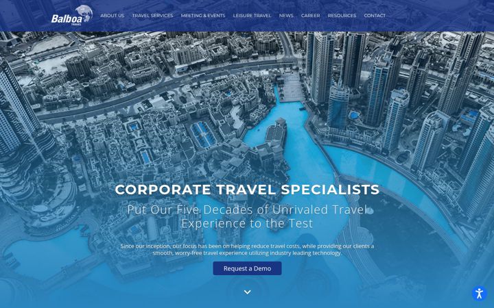 Screenshot of balboa.com
