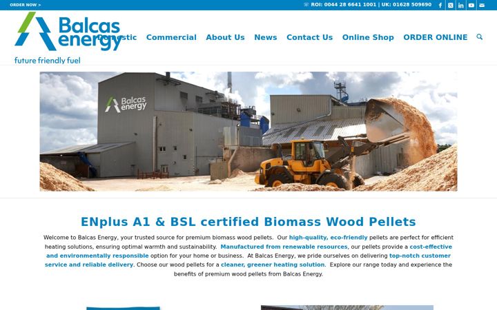 Screenshot of balcasenergy.com