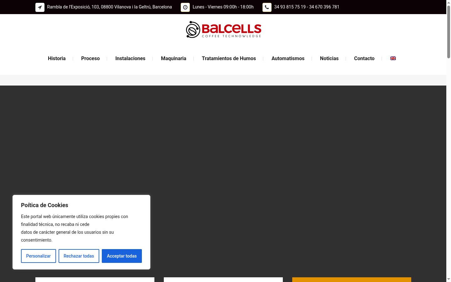 Képernyőkép a bármilyen interakció előtt megjelenő hozzájárulási bannerről