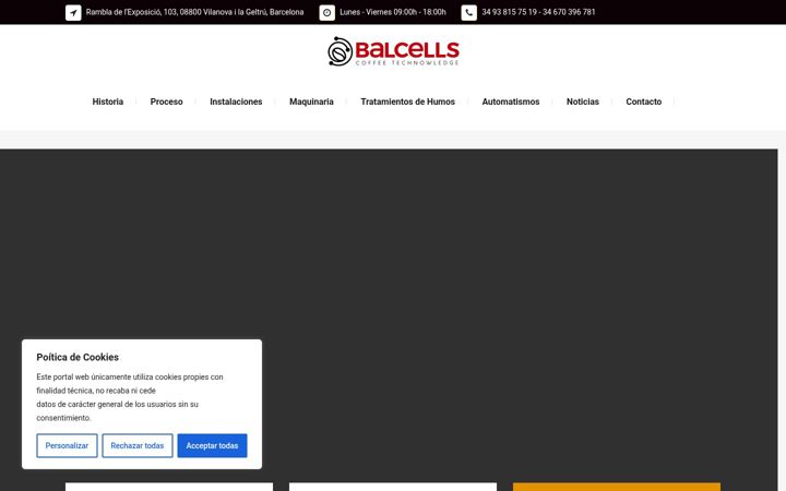 Képernyőkép: balcells.eu