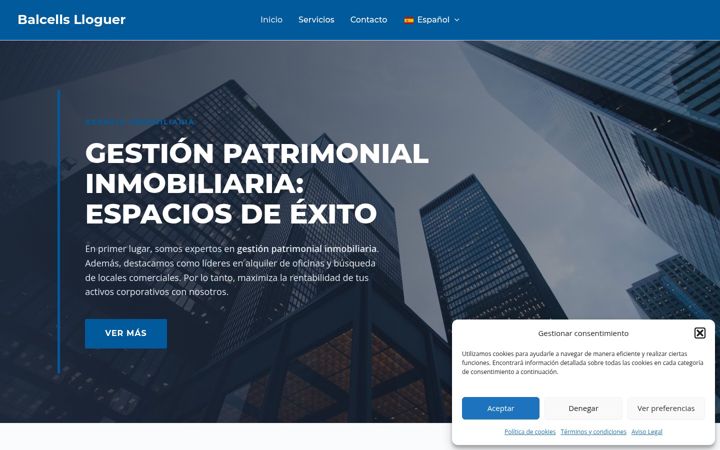 Screenshot of balcellslloguer.com