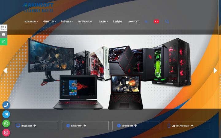 Screenshot ta' balcibilisim.com.tr