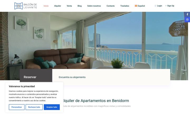 Screenshot of balcondelevante.com