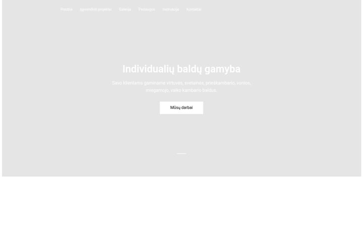 Screenshot of baldaisau.lt