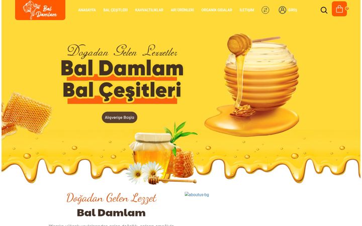 Screenshot of baldamlam.com.tr