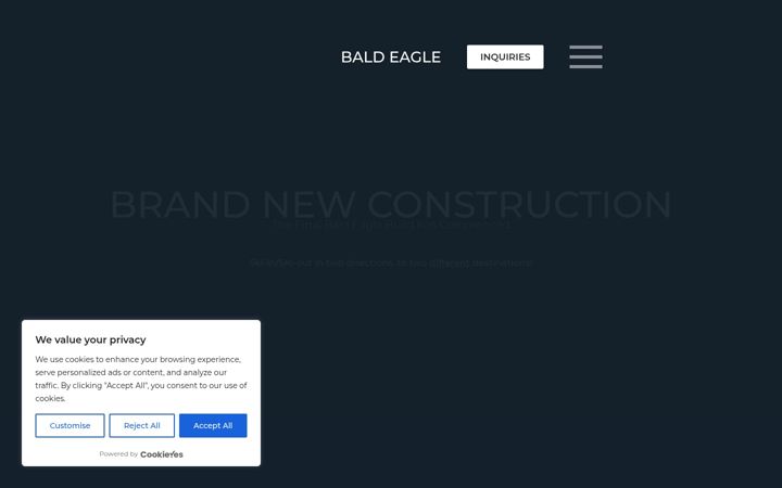 Screenshot of baldeagle21.com