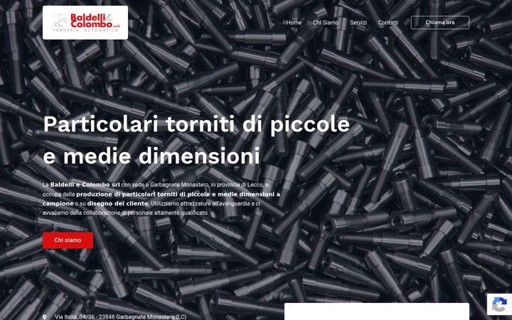 Screenshot of baldelliecolombo.it