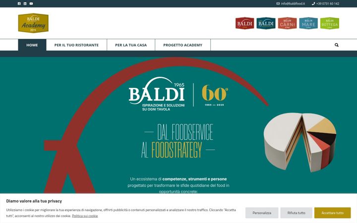 Screenshot of baldiacademy.it