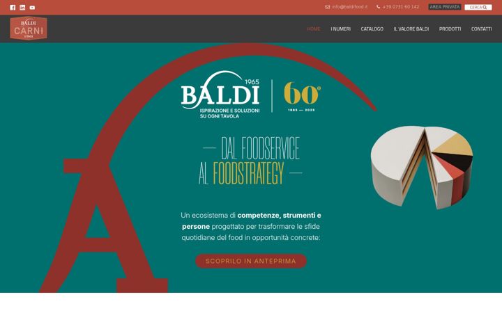 Screenshot of baldicarni.it