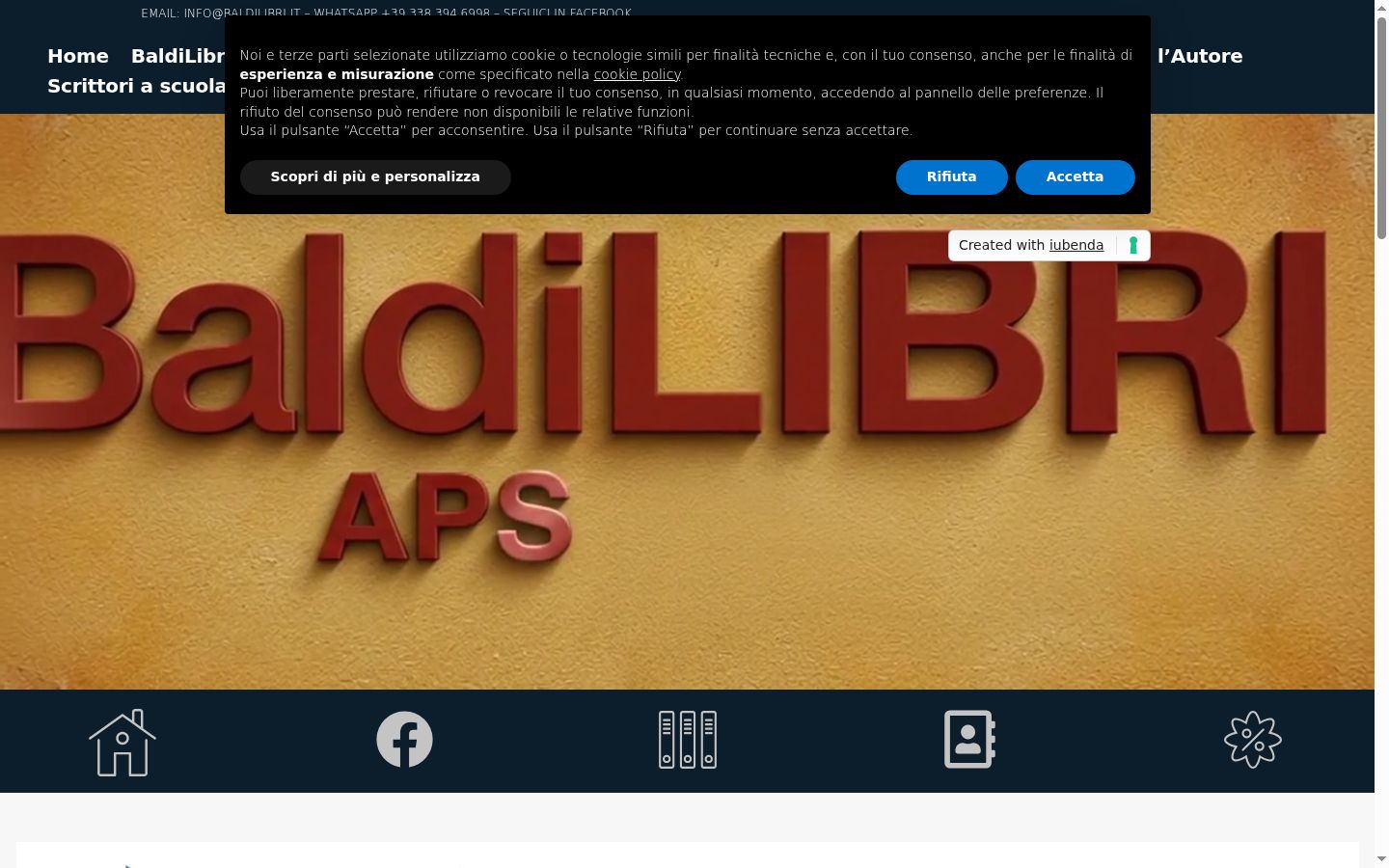 Screenshot van de toestemmingsbanner zoals getoond vóór enige interactie