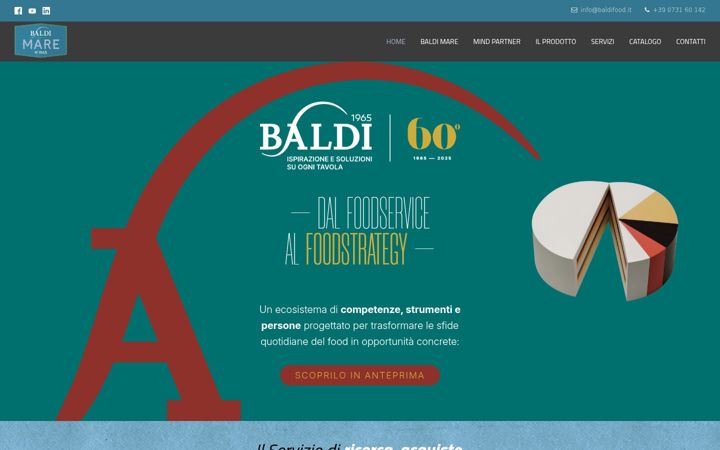 Screenshot of baldimare.it