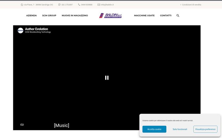Screenshot of baldin.it