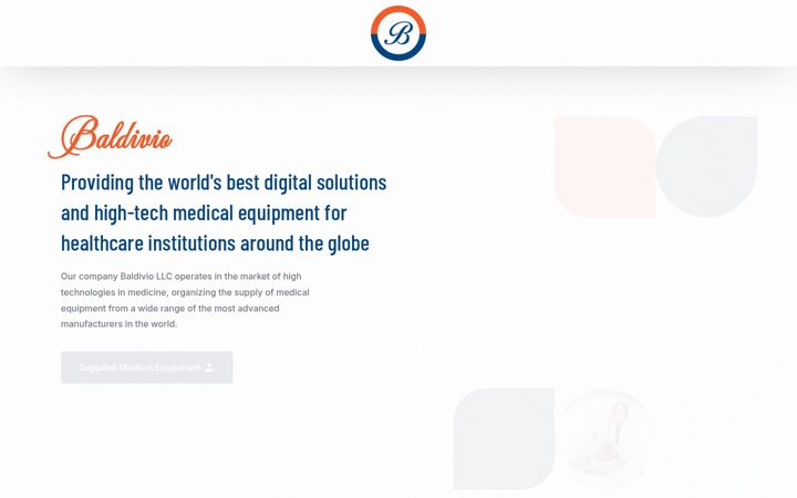 Screenshot of baldivio.com