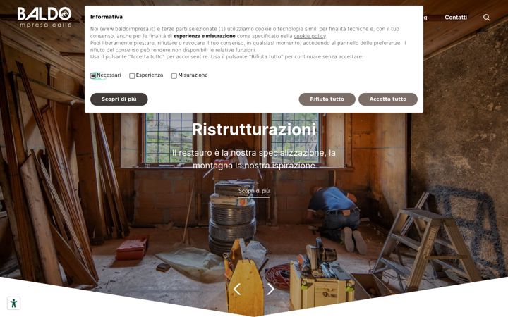Screenshot of baldoimpresa.it