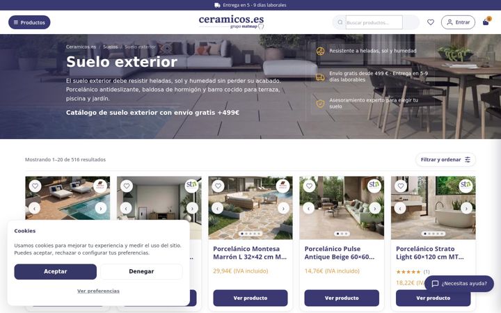Screenshot of baldosasparaexterior.es