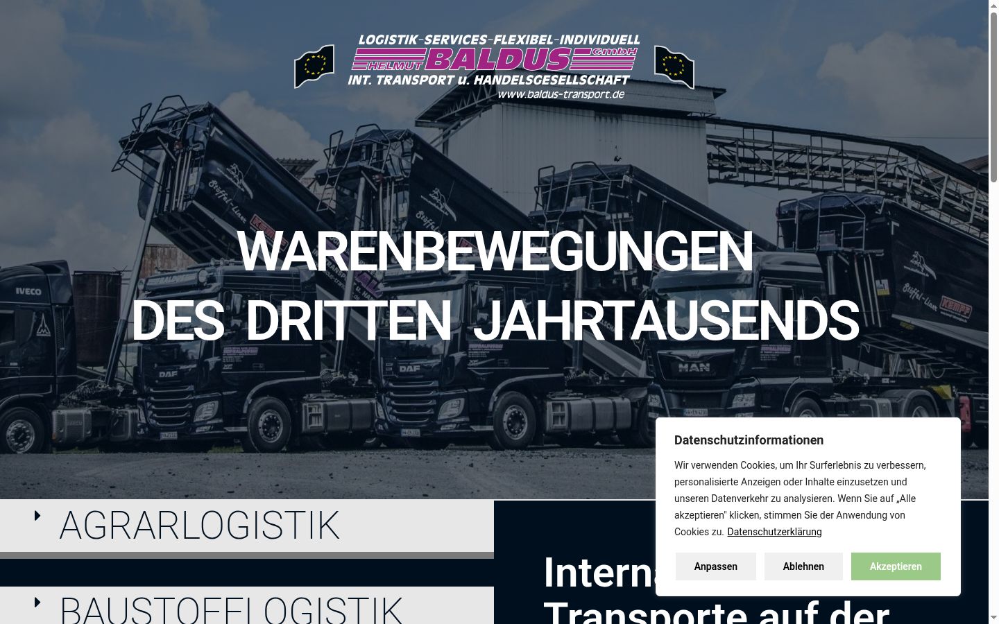 Sutikimo reklamjuostės, rodytos prieš bet kokią sąveiką, ekrano kopija