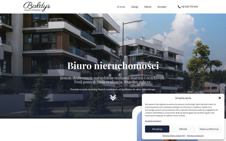 Screenshot of baldysnieruchomosci.pl