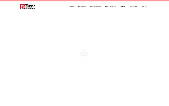 Screenshot of balear-haustechnik.com