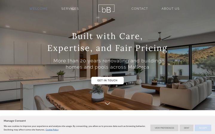 Screenshot of balearbau.com