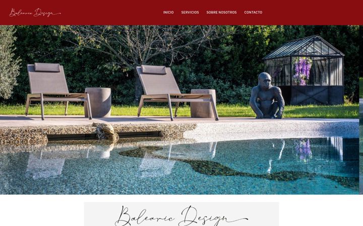 Screenshot of balearicdesign.es