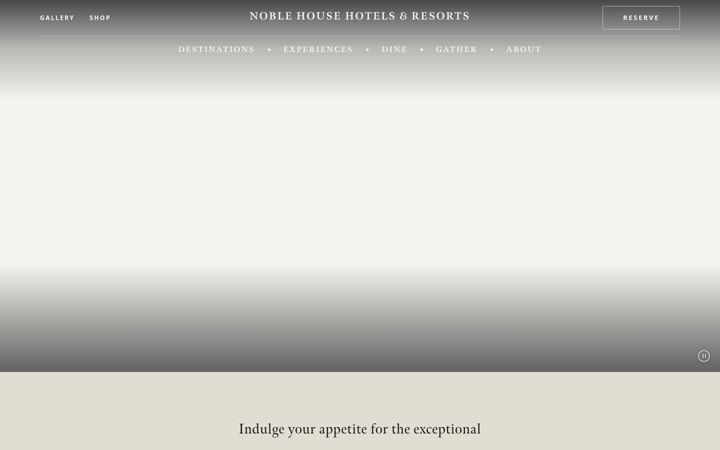 Screenshot of baleenkitchen.com