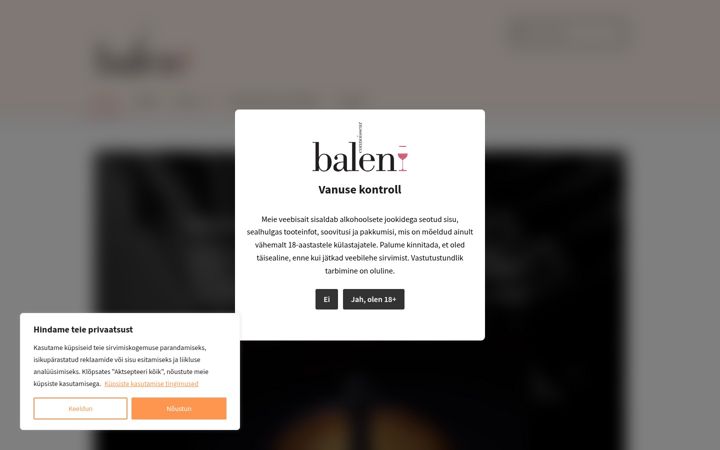 Screenshot of balen.ee