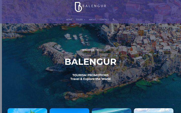 Screenshot of balengur.com