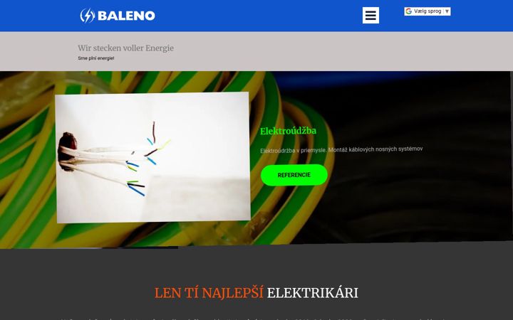 Screenshot of baleno.sk